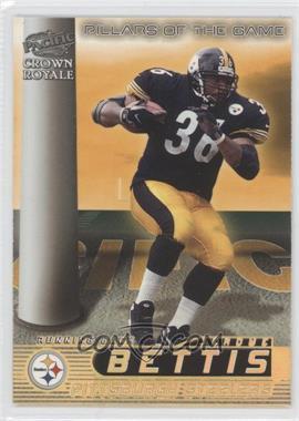 1998 Pacific Crown Royale - Pillars of the Game #18 - Jerome Bettis