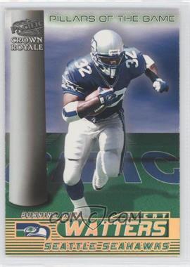 1998 Pacific Crown Royale - Pillars of the Game #23 - Ricky Watters