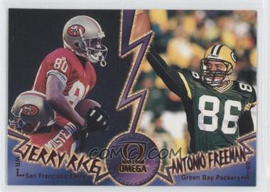 1998 Pacific Omega - Face to Face #4 - Jerry Rice, Antonio Freeman