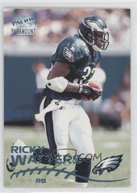 1998 Pacific Paramount - [Base] - Platinum Blue #182 - Ricky Watters