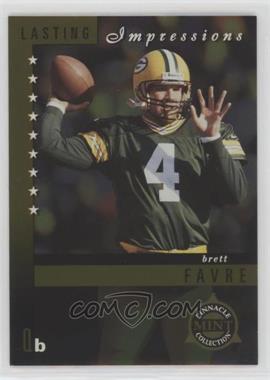 1998 Pinnacle Mint Collection - Lasting Impressions #1 - Brett Favre