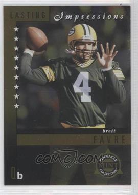 1998 Pinnacle Mint Collection - Lasting Impressions #1 - Brett Favre