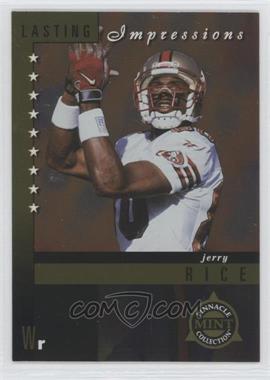 1998 Pinnacle Mint Collection - Lasting Impressions #10 - Jerry Rice