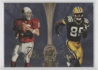 1998 Playoff Absolute Retail - Platinum Quads #10 - Jake Plummer, Antonio Freeman, Warren Moon, Steve McNair