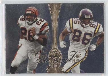 1998 Playoff Absolute Retail - Platinum Quads #12 - Corey Dillon, Jake Reed, Curtis Martin, Bobby Hoying