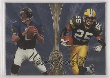 1998 Playoff Absolute Retail - Platinum Quads #7 - Dorsey Levens, Carl Pickens, Mark Brunell, Rob Moore