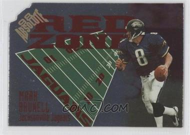 1998 Playoff Absolute Retail - Red Zone #5 - Mark Brunell