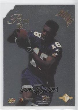 1998 Playoff Absolute Retail - Tandems #JRRM.1 - Jerry Rice, Randy Moss (Moss Die Cut Left Side)