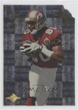 1998 Playoff Absolute Retail - Tandems #JRRM.1 - Jerry Rice, Randy Moss (Moss Die Cut Left Side)