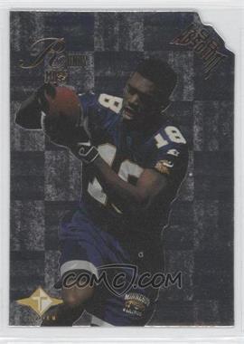 1998 Playoff Absolute Retail - Tandems #JRRM.2 - Randy Moss, Jerry Rice (Moss Die Cut Right Side)