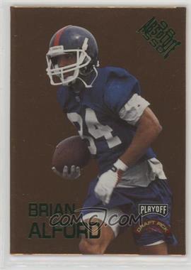 1998 Playoff Absolute SSD - Draft Picks - Bronze #25 - Brian Alford