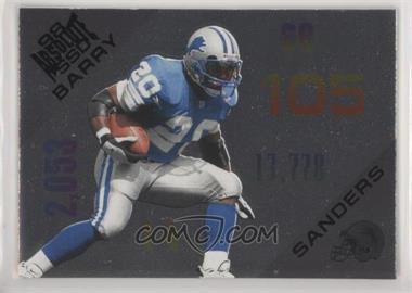 1998 Playoff Absolute SSD - Statistically Speaking #2 - Barry Sanders