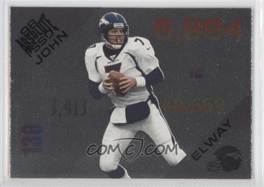 1998 Playoff Absolute SSD - Statistically Speaking #7 - John Elway