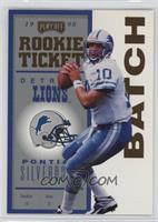 Rookie Ticket - Charlie Batch [Noted] #/25