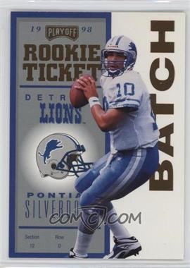 1998 Playoff Contenders - [Base] - Gold #85 - Rookie Ticket - Charlie Batch /25 [Noted]