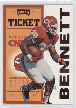 1998 Playoff Contenders - [Base] - Red #39 - Donnell Bennett