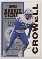 Rookie Ticket - Germane Crowell