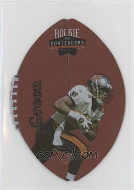 1998 Playoff Contenders - Leather Footballs - Gold #93 - Jacquez Green /53