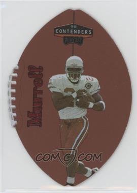 1998 Playoff Contenders - Leather Footballs - Red #1 - Adrian Murrell