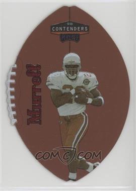1998 Playoff Contenders - Leather Footballs - Red #1 - Adrian Murrell