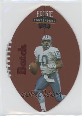 1998 Playoff Contenders - Leather Footballs - Red #26 - Charlie Batch