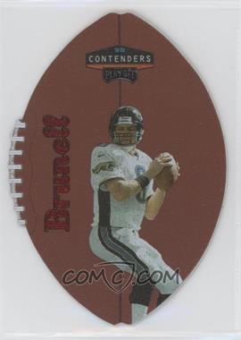 1998 Playoff Contenders - Leather Footballs - Red #40 - Mark Brunell