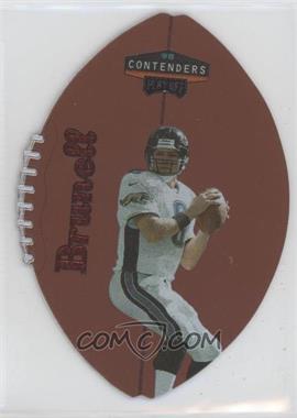 1998 Playoff Contenders - Leather Footballs - Red #40 - Mark Brunell