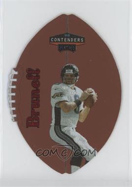 1998 Playoff Contenders - Leather Footballs - Red #40 - Mark Brunell