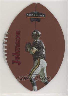 1998 Playoff Contenders - Leather Footballs - Red #51 - Brad Johnson