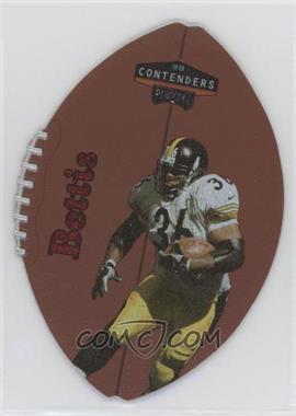 1998 Playoff Contenders - Leather Footballs - Red #72 - Jerome Bettis