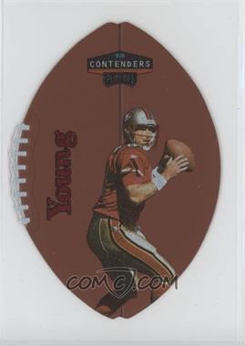 1998 Playoff Contenders - Leather Footballs - Red #82 - Steve Young