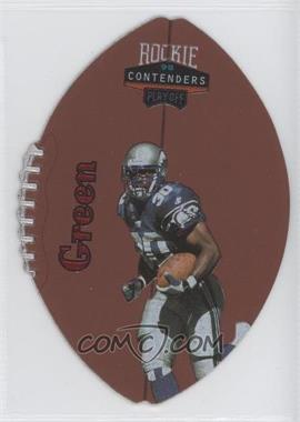 1998 Playoff Contenders - Leather Footballs - Red #84 - Ahman Green
