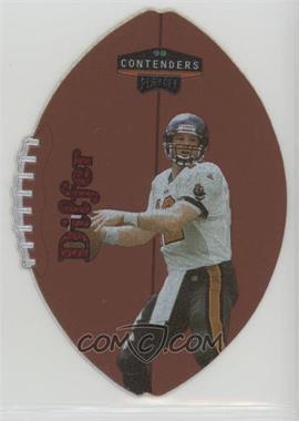 1998 Playoff Contenders - Leather Footballs - Red #91 - Trent Dilfer