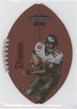 1998 Playoff Contenders - Leather Footballs - Red #92 - Warrick Dunn