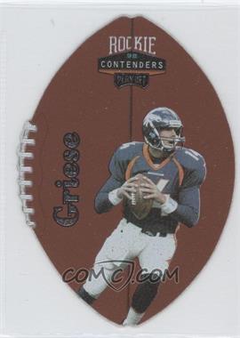 1998 Playoff Contenders - Leather Footballs - Silver #24 - Brian Griese