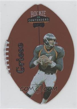 1998 Playoff Contenders - Leather Footballs - Silver #24 - Brian Griese