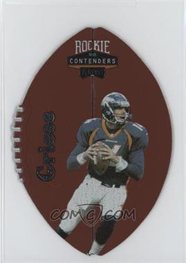 1998 Playoff Contenders - Leather Footballs - Silver #24 - Brian Griese