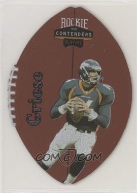 1998 Playoff Contenders - Leather Footballs - Silver #24 - Brian Griese