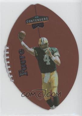 1998 Playoff Contenders - Leather Footballs - Silver #31 - Brett Favre