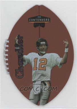 1998 Playoff Contenders - Leather Footballs - Silver #6 - Chris Chandler