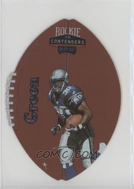 1998 Playoff Contenders - Leather Footballs - Silver #84 - Ahman Green [EX to NM]