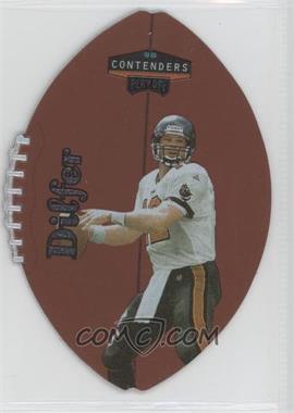 1998 Playoff Contenders - Leather Footballs - Silver #91 - Trent Dilfer