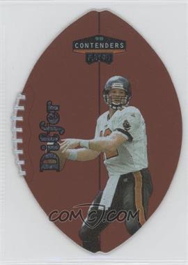 1998 Playoff Contenders - Leather Footballs - Silver #91 - Trent Dilfer