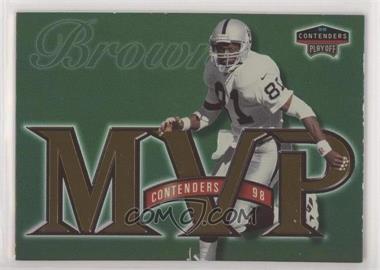 1998 Playoff Contenders - MVPs #12 - Tim Brown [EX to NM]