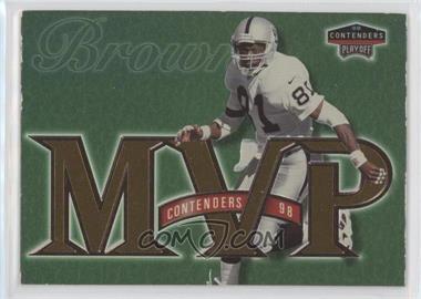 1998 Playoff Contenders - MVPs #12 - Tim Brown