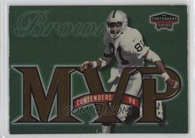 1998 Playoff Contenders - MVPs #12 - Tim Brown