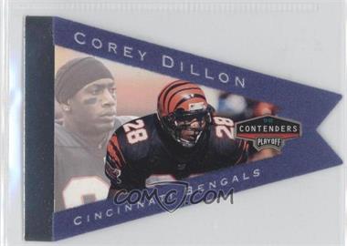 1998 Playoff Contenders - Pennants - Blue #15 - Corey Dillon