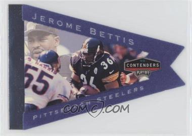 1998 Playoff Contenders - Pennants - Blue #74 - Jerome Bettis