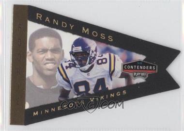1998 Playoff Contenders - Pennants - Gold #55 - Randy Moss /98