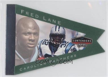 1998 Playoff Contenders - Pennants - Green #13 - Fred Lane